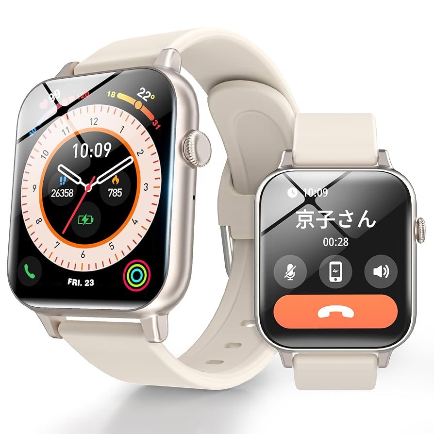 Amazon | スマートウォッチ アンドロイド対応 レディース【2024